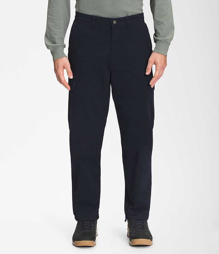 The North Face Pants Warm Motion Navy - Mens - Thailand CNUZR-9053